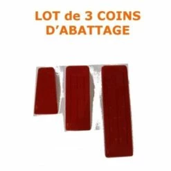 TECOMEC COINS - COIN D'ABATTAGE EN PLASTIQUE (Lot De 3)