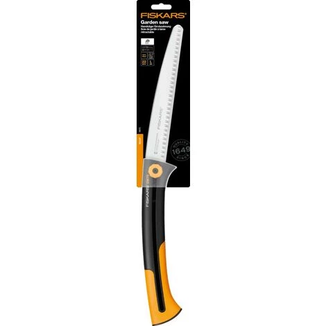 Fiskars Grande Scie à élaguer Rétractable, Pour Bois Vert, Lame Rétractable, Grandes Dents, Coupe Tirante, Longueur De Lame: 25,5 Cm, Acier Inoxydable, Noir/Orange, Xtract, SW75, 1000614 3 Fiskars Grande Scie à élaguer Rétractable, Pour Bois Vert, Lame Rétractable, Grandes Dents, Coupe Tirante, Longueur De Lame: 25,5 Cm, Acier Inoxydable, Noir/Orange, Xtract, SW75, 1000614 – Image 3