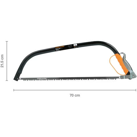 Fiskars Scie à Bûches Pour Bois Vert, Lame Fixe, Longueur: 70 Cm (24"), Protège-lame En Plastique Inclus, Acier Haute Qualité, Noir/Orange, SW31, 1000615 3 Fiskars Scie à Bûches Pour Bois Vert, Lame Fixe, Longueur: 70 Cm (24"), Protège-lame En Plastique Inclus, Acier Haute Qualité, Noir/Orange, SW31, 1000615 – Image 3
