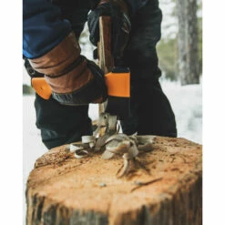 Fiskars Hachette De Camping, Étui De Rangement Et De Transport Inclus, Longueur: 23 Cm, Revêtement Antiadhésif, Poids: 480 G, Lame En Acier Haute Qualité/Manche En Plastique Renforcé, Orange, X5-XXS, 1015617 -Outil de découpe Soldes 10641661 4