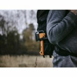 Fiskars Hachette De Camping, Étui De Rangement Et De Transport Inclus, Longueur: 23 Cm, Revêtement Antiadhésif, Poids: 480 G, Lame En Acier Haute Qualité/Manche En Plastique Renforcé, Orange, X5-XXS, 1015617 -Outil de découpe Soldes 10641661 5