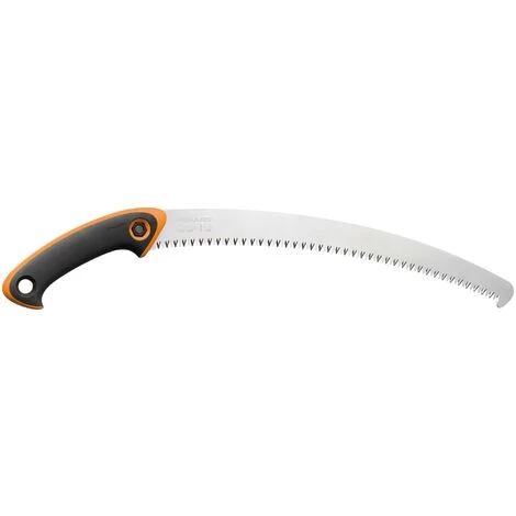 Fiskars Scie De Jardin Professionnelle, Grandes Dents, Coupe Tirante, Lame Courbe En Acier Haute Qualité, Étui De Rangement Et De Transport Inclus, Noir/Orange, SW-330, 1020199 1 Fiskars Scie De Jardin Professionnelle, Grandes Dents, Coupe Tirante, Lame Courbe En Acier Haute Qualité, Étui De Rangement Et De Transport Inclus, Noir/Orange, SW-330, 1020199