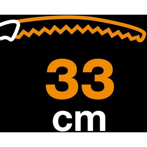 Fiskars Scie De Jardin Professionnelle, Grandes Dents, Coupe Tirante, Lame Courbe En Acier Haute Qualité, Étui De Rangement Et De Transport Inclus, Noir/Orange, SW-330, 1020199 3 Fiskars Scie De Jardin Professionnelle, Grandes Dents, Coupe Tirante, Lame Courbe En Acier Haute Qualité, Étui De Rangement Et De Transport Inclus, Noir/Orange, SW-330, 1020199 – Image 3