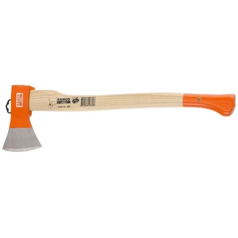 Bahco Hache Type Allemand, Manche En Frêne, 1800 G, 700 Mm - FGS-1.25-700 1 Bahco Hache Type Allemand, Manche En Frêne, 1800 G, 700 Mm - FGS-1.25-700