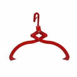 WILTEC Pince Forestière Pour Troncs Max. 620 Mm, Force 450 Kg, Pince De Levage, 2 Mandrins De Serrage