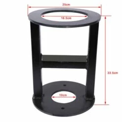 WILTEC Fendeuse De Bûches Manuelle Ø165mm Bois Tendre / Dur Montage Au Sol Fendeur Bois De Chauffage Lame -Outil de découpe Soldes 16528855 3