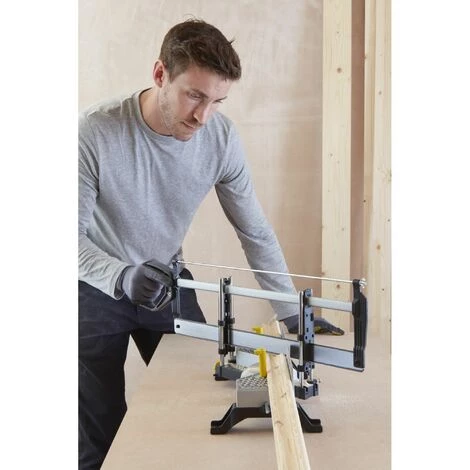 Scie à Onglet Articulée - Scie à Dos 560 Mm - Boîte à Onglet Métallique - STANLEY, 1-20-800 3 Scie à Onglet Articulée - Scie à Dos 560 Mm - Boîte à Onglet Métallique - STANLEY, 1-20-800 – Image 3