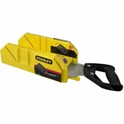 Boite à Couper Holster ABS - Livrée Avec Une Scie à Dos - 350 Mm - STANLEY, 1-19-800 -Outil de découpe Soldes 24134554 5