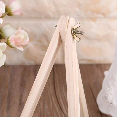 BARES Chevalet De Table En Bois Pour Artiste, Peinture, Artisanat, Support En Bois Pour Décoration De Fête, Fournitures D'art 4 BARES Chevalet De Table En Bois Pour Artiste, Peinture, Artisanat, Support En Bois Pour Décoration De Fête, Fournitures D'art – Image 4