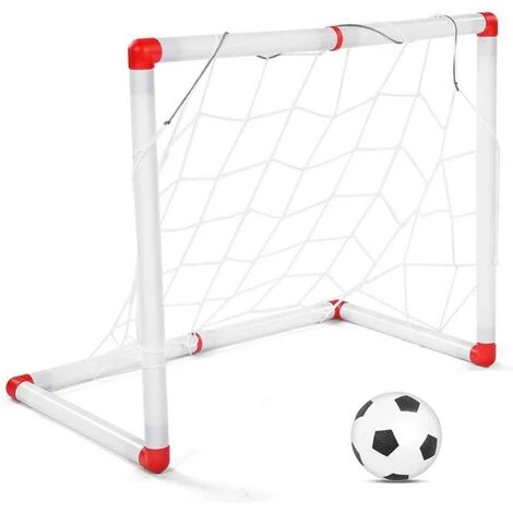 BEARSU Cages Et Mini But De Football Ensemble Jeu Jouet Parent-Enfant Interaction Plein Air Set Entrainement De Foot Football Intérieur Avec Mini Football Boule Jeux De Pratique 56 * 30.5 * 45cm 2 BEARSU Cages Et Mini But De Football Ensemble Jeu Jouet Parent-Enfant Interaction Plein Air Set Entrainement De Foot Football Intérieur Avec Mini Football Boule Jeux De Pratique 56 * 30.5 * 45cm – Image 2