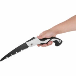 ASUPERMALL 7 Pouces Elagage Scie A Main Scie Pliant Razor Dents De Scie Avec Poignee Antiderapante Pour Coupe De Bois Camping Emondage Des Arbres Limbs Branches Travail Du Bois -Outil de découpe Soldes 28162300 3