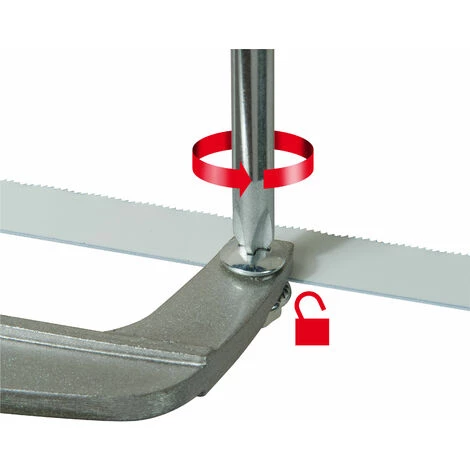 STANLEY Mini Scie à Metaux à Armature Métallique 300mm 3 STANLEY Mini Scie à Metaux à Armature Métallique 300mm – Image 3