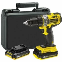 Stanley FMC600D2 Perceuse Visseuse 18V 2Ah Coffret