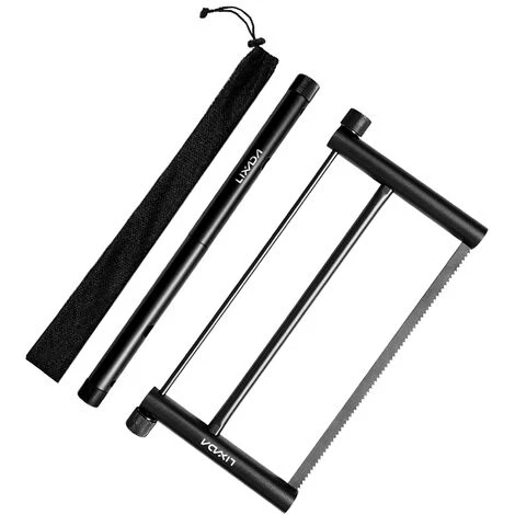 LIXADA Scie A Bois Pliante Multifonctionnelle, Mini Scie A Main Portable En Alliage D'Aluminium Noir, Avec Sac De Rangement 1 LIXADA Scie A Bois Pliante Multifonctionnelle, Mini Scie A Main Portable En Alliage D'Aluminium Noir, Avec Sac De Rangement
