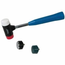 SILVERLINE Maillet 4 Têtes Interchangeables - Tête De 37 Mm De Diamètre