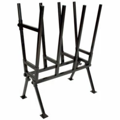 OXEO Chevalet De Sciage - Barre De Blocage - Scier Grosse Quantité De Bois - S'adaptent Aux Irrégularités Du Sol