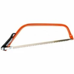 BRICOLINE Scie à Archet Longueur 610 Mm, Guide Solide En Aci