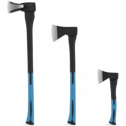 OULIGAY Set De Hache à Fendre Marteau à Fendre Hache Universelle Hache à Bois 600g+1250g+2200g