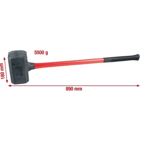 KSTOOLS KS TOOLS Masse Sans Rebond, Extralongue, 5500 G 3 KSTOOLS KS TOOLS Masse Sans Rebond, Extralongue, 5500 G – Image 3