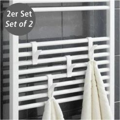 Crochet De Radiateur Crochet Et Pince à Bûches 2 Pièces Irisfr（blanche） -Outil de découpe Soldes 42998977 3