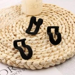 Crochets De Suspension Accessoires De Garde-robe Connecteur De Suspension Crochet Et Pince à Bûches 10 Pièces Irisfr（le Noir） -Outil de découpe Soldes 42998985 4