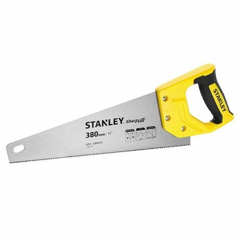Scie égoïne Sharpcut 380mm Coupe Fine STHT20369-1 STANLEY 1 Scie égoïne Sharpcut 380mm Coupe Fine STHT20369-1 STANLEY