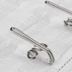 Crochet De Rideaux En Métal Crochets De Draperie,Irisfr（100pcs，Argent） -Outil de découpe Soldes 45864361 4