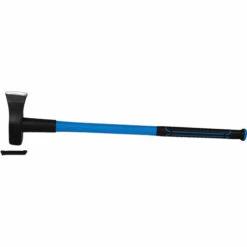 WILTEC XPOtool Hache à Fendre 2,7kg Manche En Fibre De Verre 910mm Hache Avec Lame En Acier Carbone Bois -Outil de découpe Soldes 50878366 3