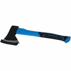 WILTEC XPOtool Hache à Fendre 600g Avec Manche En Fibre De Verre 360mm Hache Lame En Acier Carbone Bois