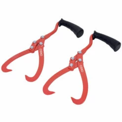 OXEO 2 Crochets De Levage Pince à Bois Ouverture 27cm