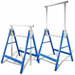 Hengda Chevalet D'échafaudage, Chevalet De Travail, Réglable En Hauteur Dans 7 Directions