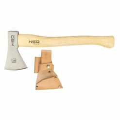 BRICOLINE Hache Bushcraft En étui 400G