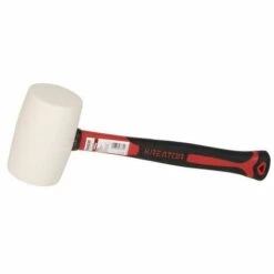 KREATOR Marteau Caoutchouc Fibre/Blanc 900G