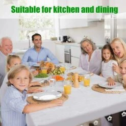 Poids Nappe, Poids De La Nappe En Acier Inoxydable Avec Pinces Pour Pique-Nique De Fête De Mariage De Cuisine De Maison Intérieure Extérieure (8 Pièces)，Irisfr -Outil de découpe Soldes 54677824 3