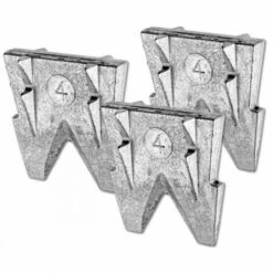 JARDIBRICODECO Cale Métallique Pour Hache De Marteau 25 Mm N ° 4