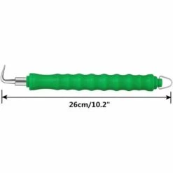 MONLY 2 Pcs Fil Twister Crochet Pour Barres D'Armature, Béton En Métal Torsions Clôture Cerclage Outils (Courbe Et Droit) -Outil de découpe Soldes 57143168 3