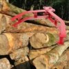 LE POISSON QUI JARDINE.FR Griffe à Bois Ou Pince Pour Soulever Tronc Et Grumes Facilement - Rouge