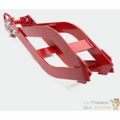 LE POISSON QUI JARDINE.FR Griffe à Bois Ou Pince Pour Soulever Tronc Et Grumes Facilement - Rouge -Outil de découpe Soldes 5925797 5