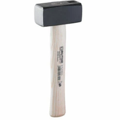 RUTHE 3010030119 - Pot Mason Carré DIN 6475 Avec Manche En Bois De Frêne (1000 G)