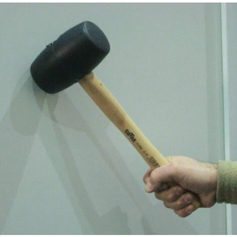 ATM A402 - Maillet Caoutchouc Manche Bois (Ø 65 Mm, Tête 116 Mm, Longueur 350 Mm) 2 ATM A402 - Maillet Caoutchouc Manche Bois (Ø 65 Mm, Tête 116 Mm, Longueur 350 Mm) – Image 2