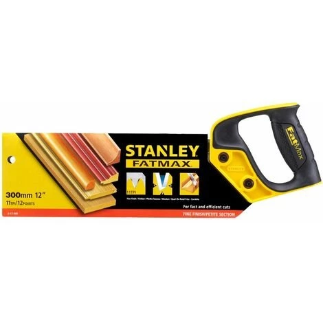 Scie à Panneaux Stanley FatMax 30cm - 11T/inch 1 Scie à Panneaux Stanley FatMax 30cm - 11T/inch
