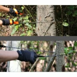 CATHERINE Chaine De Poche, Chaîne Pliante, Outil Extérieur Pliable 3/8 Dents Denses 34 Section 33 Scie Dent Pour Le Camping, Scie à Glissière à La Main, Outils à Commande Manuelle(camouflage) -Outil de découpe Soldes 65031256 4