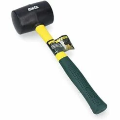 MOTA HERRAMIENTAS Maillet En Caoutchouc 700gr Manche En Fibre Mg07