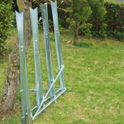 TERRE JARDIN Chevalet De Sciage Du Bois Porte Bûches Pliable -Outil de découpe Soldes 68067 4