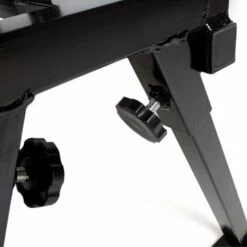 TECTAKE Chevalet De Sciage Pliable Avec Barre De Blocage 76 Cm X 53 Cm X 102 Cm En Acier - Noir -Outil de découpe Soldes 7513818 5