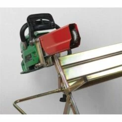 HELIOTRADE Chevalet De Sciage à Buche PRO Avec Support De Tronçonneuse -Outil de découpe Soldes 9364107 4